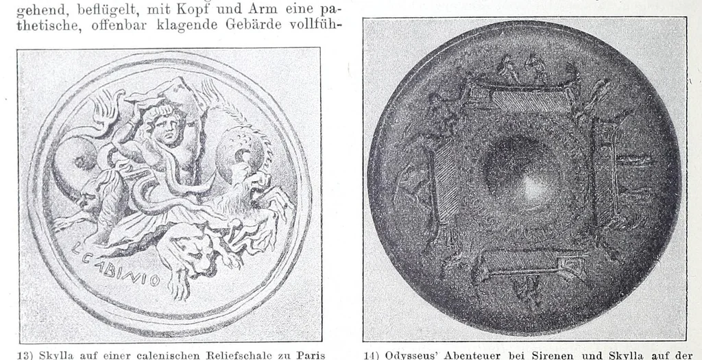 An illustration from Ausführliches Lexikon der griechischen und römischen Mythologie, 1884, leaf 468