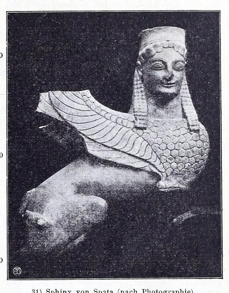 An illustration from Ausführliches Lexikon der griechischen und römischen Mythologie, 1884, leaf 731