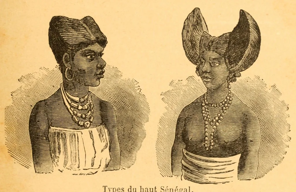 An illustration from Au Soudan : excursion dans l'Ouest africain, 1898, leaf 111