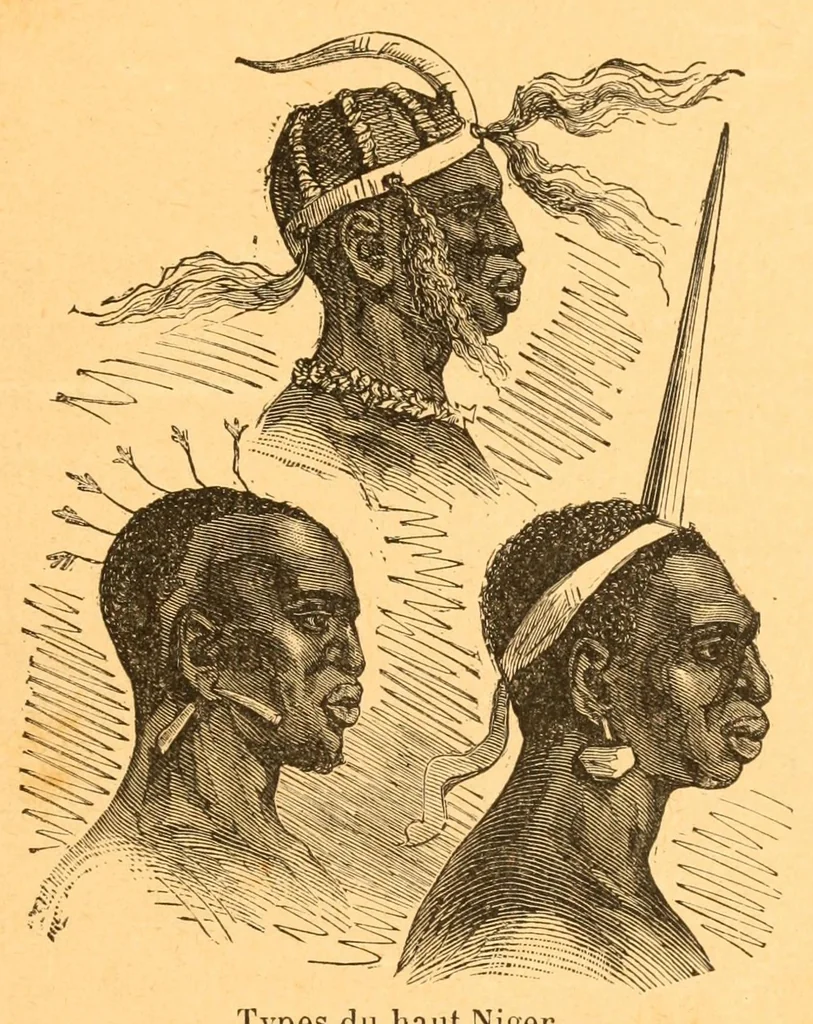 An illustration from Au Soudan : excursion dans l'Ouest africain, 1898, leaf 161