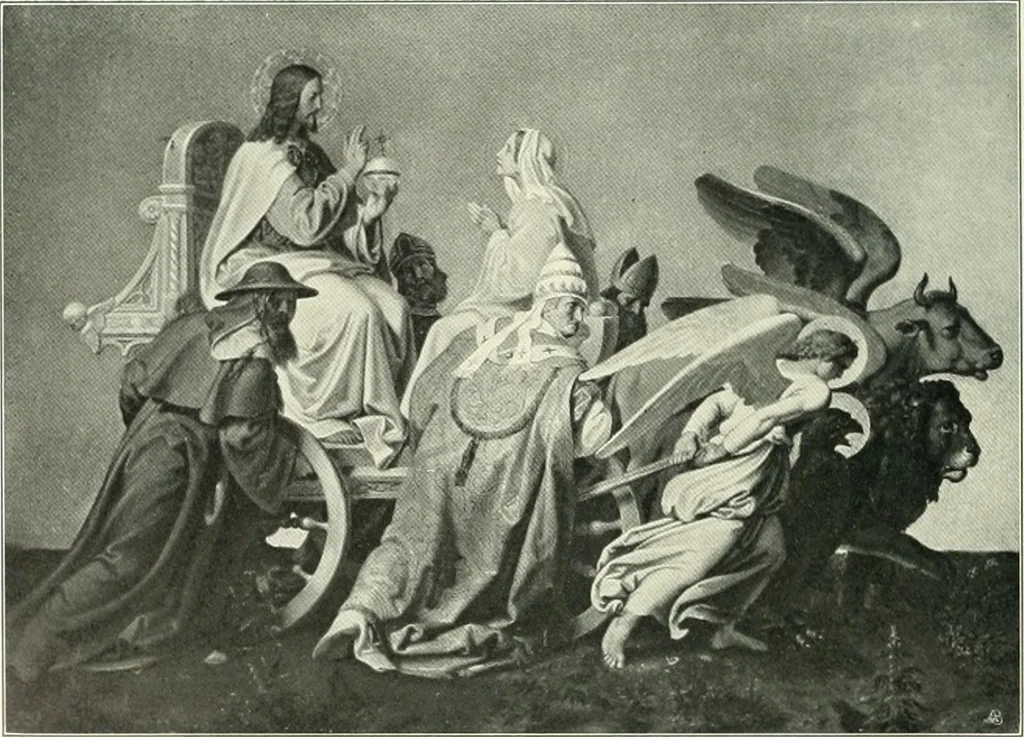 An illustration from Ausstellung deutscher Kunst aus der Zeit von 1775-1875 in der Königlichen Nationalgalerie, Berlin 1906. Herausgegeben vom Vorstand der Deutschen Jahrhundertausstellung. Mit einleitendem Text von Hugo von Tschudi, 1906, leaf 101