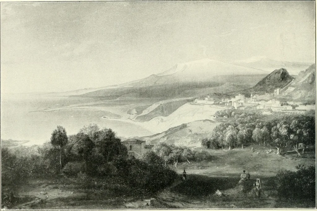 An illustration from Ausstellung deutscher Kunst aus der Zeit von 1775-1875 in der Königlichen Nationalgalerie, Berlin 1906. Herausgegeben vom Vorstand der Deutschen Jahrhundertausstellung. Mit einleitendem Text von Hugo von Tschudi, 1906, leaf 107