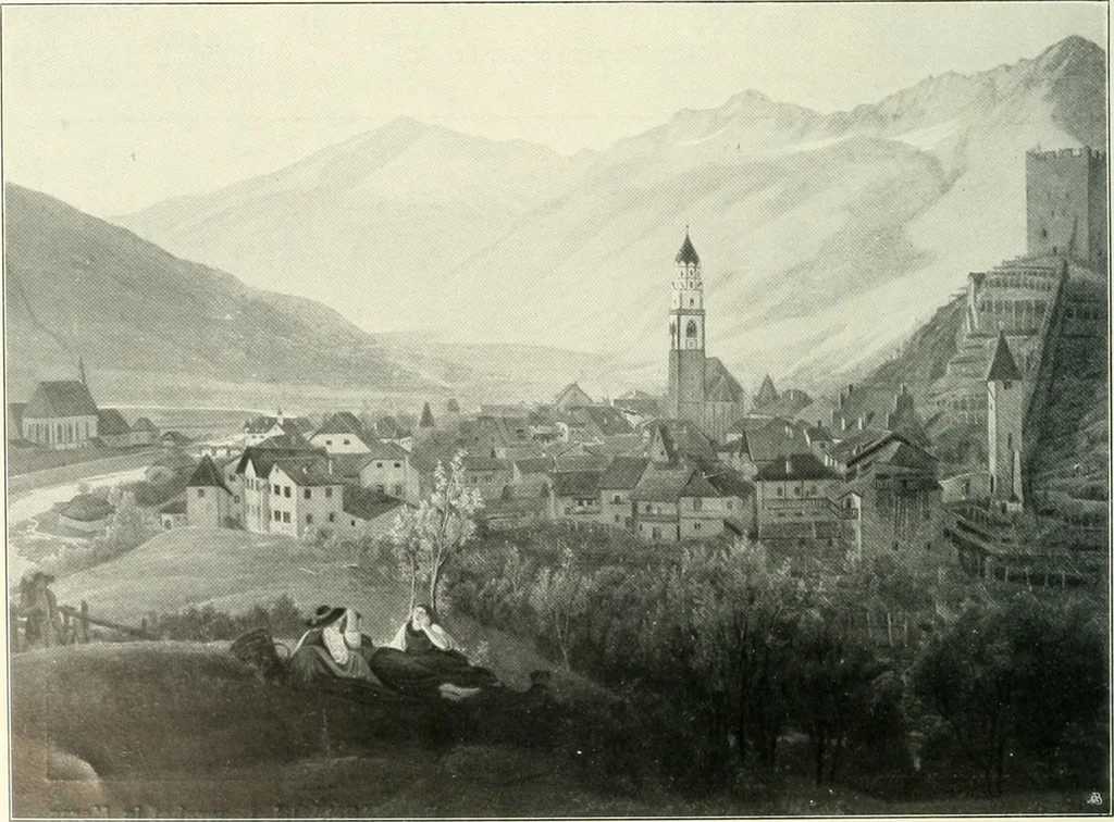 An illustration from Ausstellung deutscher Kunst aus der Zeit von 1775-1875 in der Königlichen Nationalgalerie, Berlin 1906. Herausgegeben vom Vorstand der Deutschen Jahrhundertausstellung. Mit einleitendem Text von Hugo von Tschudi, 1906, leaf 119