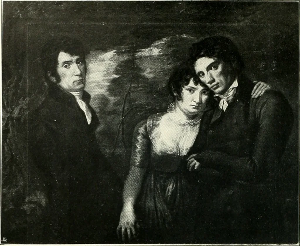 An illustration from Ausstellung deutscher Kunst aus der Zeit von 1775-1875 in der Königlichen Nationalgalerie, Berlin 1906. Herausgegeben vom Vorstand der Deutschen Jahrhundertausstellung. Mit einleitendem Text von Hugo von Tschudi, 1906, leaf 123