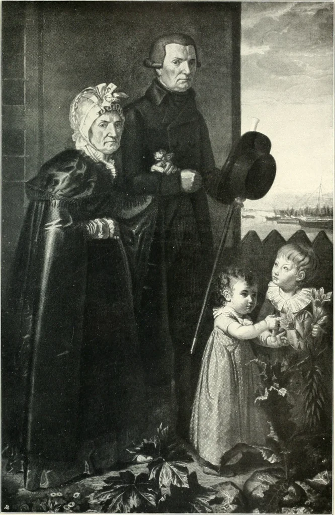 An illustration from Ausstellung deutscher Kunst aus der Zeit von 1775-1875 in der Königlichen Nationalgalerie, Berlin 1906. Herausgegeben vom Vorstand der Deutschen Jahrhundertausstellung. Mit einleitendem Text von Hugo von Tschudi, 1906, leaf 124