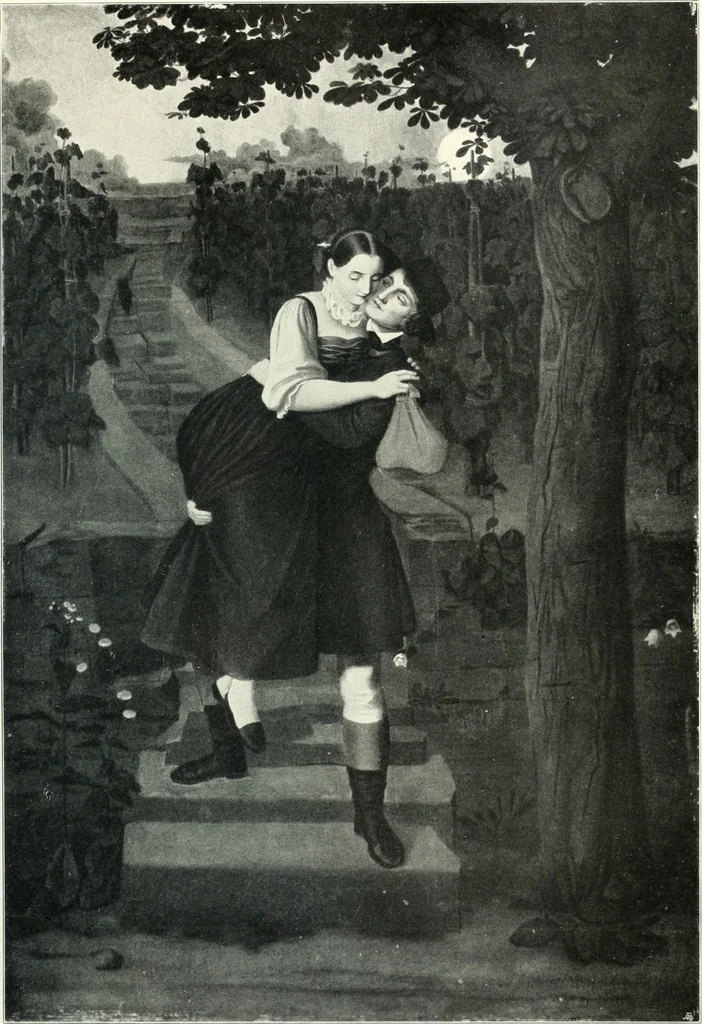 An illustration from Ausstellung deutscher Kunst aus der Zeit von 1775-1875 in der Königlichen Nationalgalerie, Berlin 1906. Herausgegeben vom Vorstand der Deutschen Jahrhundertausstellung. Mit einleitendem Text von Hugo von Tschudi, 1906, leaf 126