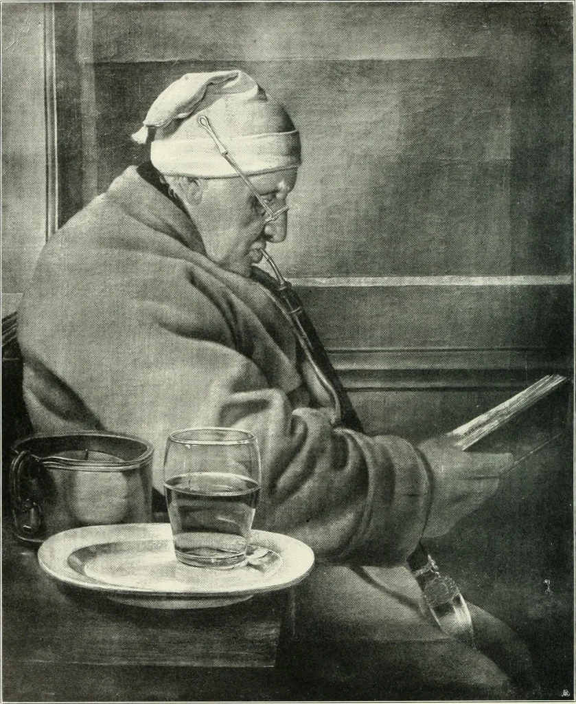 An illustration from Ausstellung deutscher Kunst aus der Zeit von 1775-1875 in der Königlichen Nationalgalerie, Berlin 1906. Herausgegeben vom Vorstand der Deutschen Jahrhundertausstellung. Mit einleitendem Text von Hugo von Tschudi, 1906, leaf 127