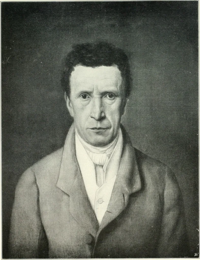 An illustration from Ausstellung deutscher Kunst aus der Zeit von 1775-1875 in der Königlichen Nationalgalerie, Berlin 1906. Herausgegeben vom Vorstand der Deutschen Jahrhundertausstellung. Mit einleitendem Text von Hugo von Tschudi, 1906, leaf 128