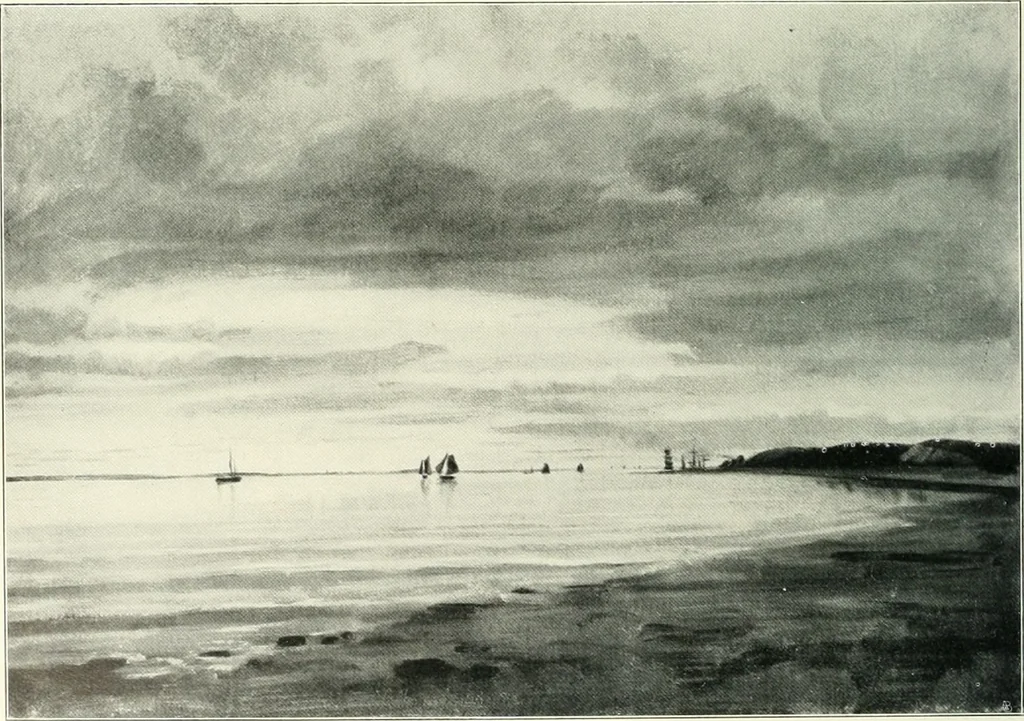 An illustration from Ausstellung deutscher Kunst aus der Zeit von 1775-1875 in der Königlichen Nationalgalerie, Berlin 1906. Herausgegeben vom Vorstand der Deutschen Jahrhundertausstellung. Mit einleitendem Text von Hugo von Tschudi, 1906, leaf 129