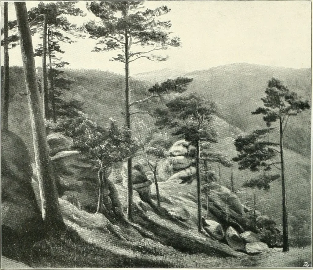 An illustration from Ausstellung deutscher Kunst aus der Zeit von 1775-1875 in der Königlichen Nationalgalerie, Berlin 1906. Herausgegeben vom Vorstand der Deutschen Jahrhundertausstellung. Mit einleitendem Text von Hugo von Tschudi, 1906, leaf 133