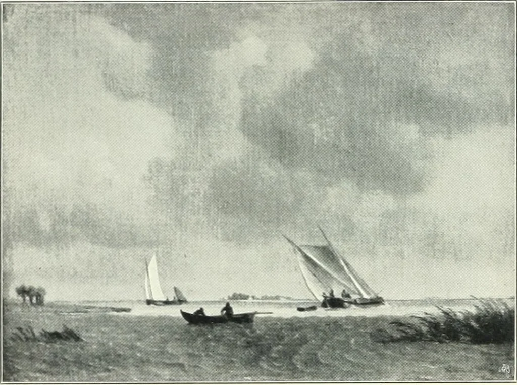 An illustration from Ausstellung deutscher Kunst aus der Zeit von 1775-1875 in der Königlichen Nationalgalerie, Berlin 1906. Herausgegeben vom Vorstand der Deutschen Jahrhundertausstellung. Mit einleitendem Text von Hugo von Tschudi, 1906, leaf 134