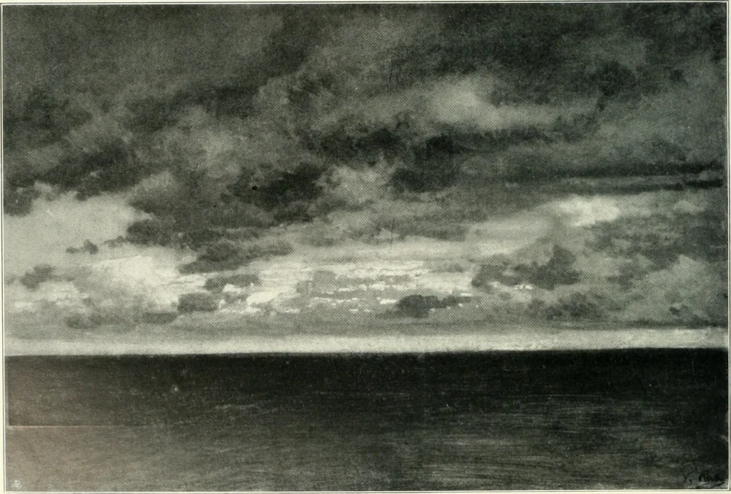 An illustration from Ausstellung deutscher Kunst aus der Zeit von 1775-1875 in der Königlichen Nationalgalerie, Berlin 1906. Herausgegeben vom Vorstand der Deutschen Jahrhundertausstellung. Mit einleitendem Text von Hugo von Tschudi, 1906, leaf 135