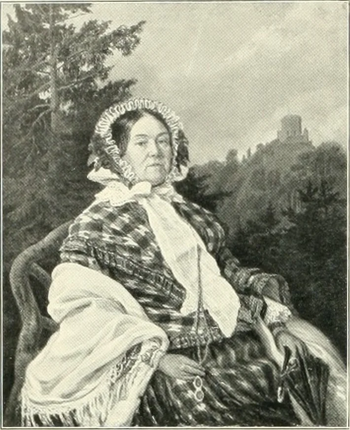 An illustration from Ausstellung deutscher Kunst aus der Zeit von 1775-1875 in der Königlichen Nationalgalerie, Berlin 1906. Herausgegeben vom Vorstand der Deutschen Jahrhundertausstellung. Mit einleitendem Text von Hugo von Tschudi, 1906, leaf 141