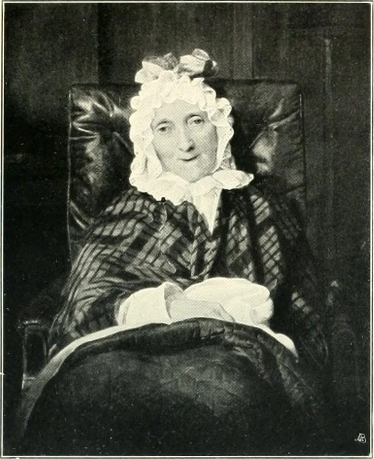 An illustration from Ausstellung deutscher Kunst aus der Zeit von 1775-1875 in der Königlichen Nationalgalerie, Berlin 1906. Herausgegeben vom Vorstand der Deutschen Jahrhundertausstellung. Mit einleitendem Text von Hugo von Tschudi, 1906, leaf 144