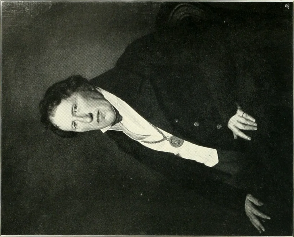 An illustration from Ausstellung deutscher Kunst aus der Zeit von 1775-1875 in der Königlichen Nationalgalerie, Berlin 1906. Herausgegeben vom Vorstand der Deutschen Jahrhundertausstellung. Mit einleitendem Text von Hugo von Tschudi, 1906, leaf 145