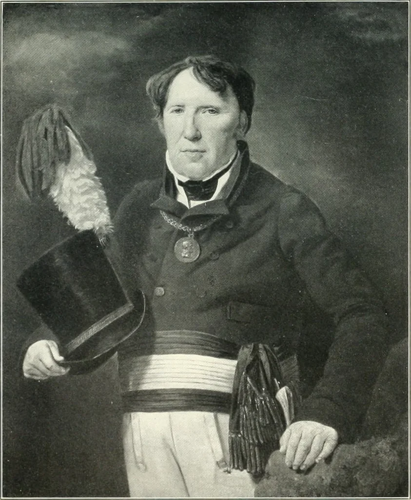 An illustration from Ausstellung deutscher Kunst aus der Zeit von 1775-1875 in der Königlichen Nationalgalerie, Berlin 1906. Herausgegeben vom Vorstand der Deutschen Jahrhundertausstellung. Mit einleitendem Text von Hugo von Tschudi, 1906, leaf 146