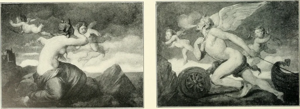 An illustration from Ausstellung deutscher Kunst aus der Zeit von 1775-1875 in der Königlichen Nationalgalerie, Berlin 1906. Herausgegeben vom Vorstand der Deutschen Jahrhundertausstellung. Mit einleitendem Text von Hugo von Tschudi, 1906, leaf 157