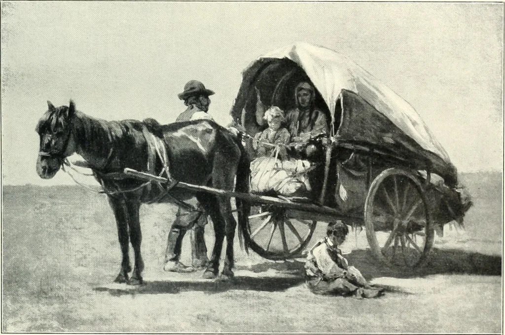 An illustration from Ausstellung deutscher Kunst aus der Zeit von 1775-1875 in der Königlichen Nationalgalerie, Berlin 1906. Herausgegeben vom Vorstand der Deutschen Jahrhundertausstellung. Mit einleitendem Text von Hugo von Tschudi, 1906, leaf 160