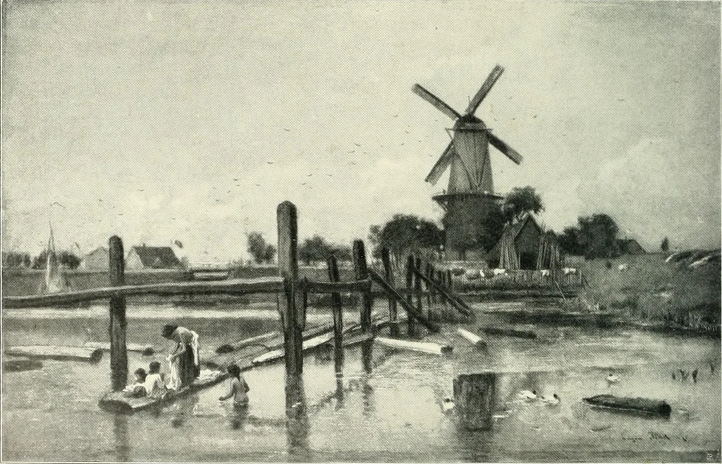 An illustration from Ausstellung deutscher Kunst aus der Zeit von 1775-1875 in der Königlichen Nationalgalerie, Berlin 1906. Herausgegeben vom Vorstand der Deutschen Jahrhundertausstellung. Mit einleitendem Text von Hugo von Tschudi, 1906, leaf 161