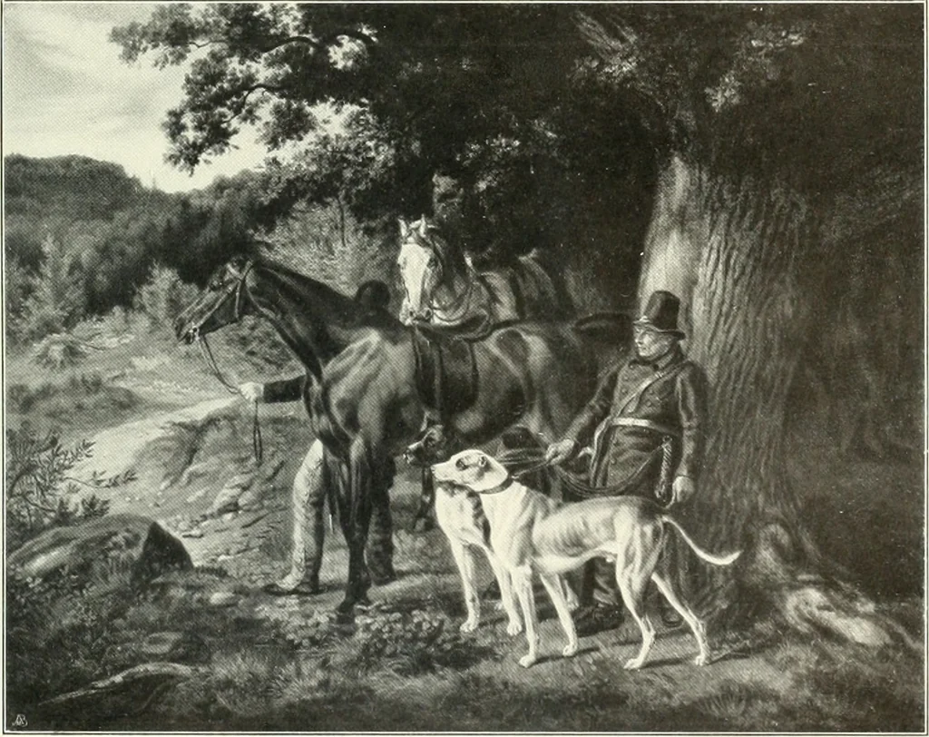 An illustration from Ausstellung deutscher Kunst aus der Zeit von 1775-1875 in der Königlichen Nationalgalerie, Berlin 1906. Herausgegeben vom Vorstand der Deutschen Jahrhundertausstellung. Mit einleitendem Text von Hugo von Tschudi, 1906, leaf 170