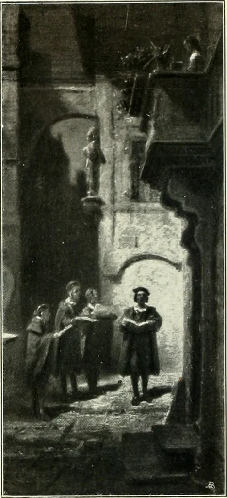An illustration from Ausstellung deutscher Kunst aus der Zeit von 1775-1875 in der Königlichen Nationalgalerie, Berlin 1906. Herausgegeben vom Vorstand der Deutschen Jahrhundertausstellung. Mit einleitendem Text von Hugo von Tschudi, 1906, leaf 173
