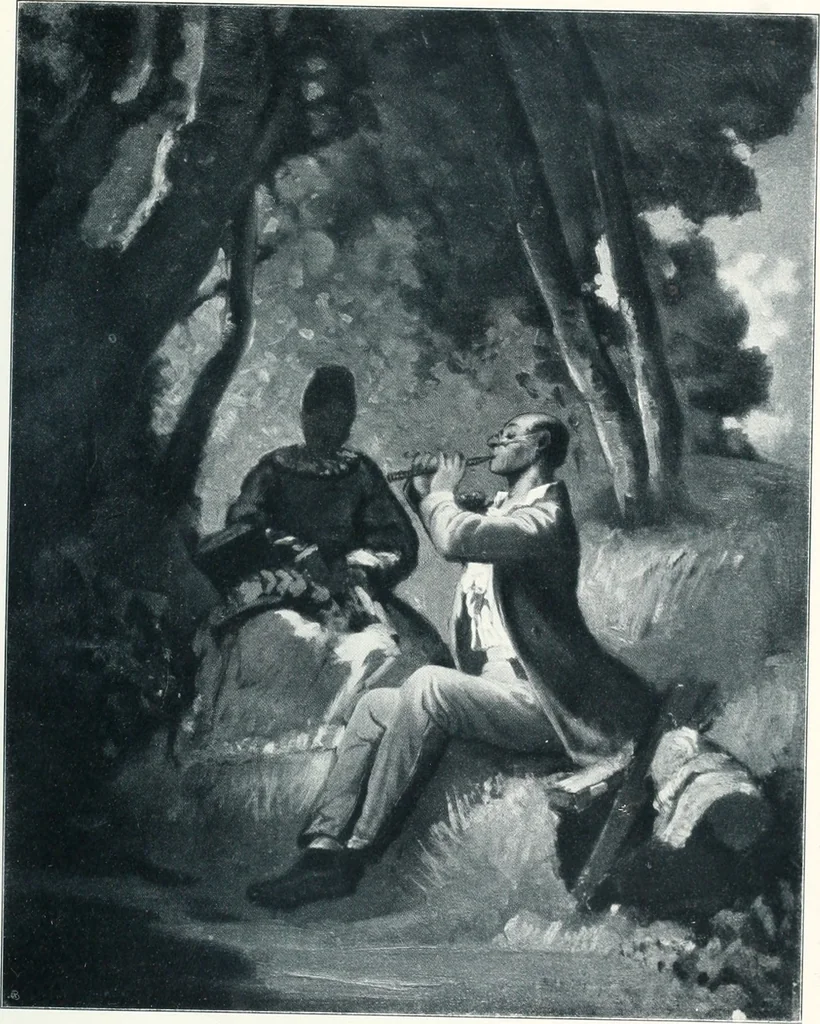 An illustration from Ausstellung deutscher Kunst aus der Zeit von 1775-1875 in der Königlichen Nationalgalerie, Berlin 1906. Herausgegeben vom Vorstand der Deutschen Jahrhundertausstellung. Mit einleitendem Text von Hugo von Tschudi, 1906, leaf 174