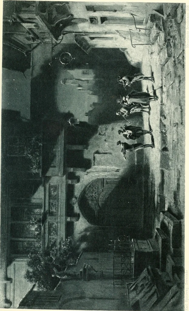 An illustration from Ausstellung deutscher Kunst aus der Zeit von 1775-1875 in der Königlichen Nationalgalerie, Berlin 1906. Herausgegeben vom Vorstand der Deutschen Jahrhundertausstellung. Mit einleitendem Text von Hugo von Tschudi, 1906, leaf 178