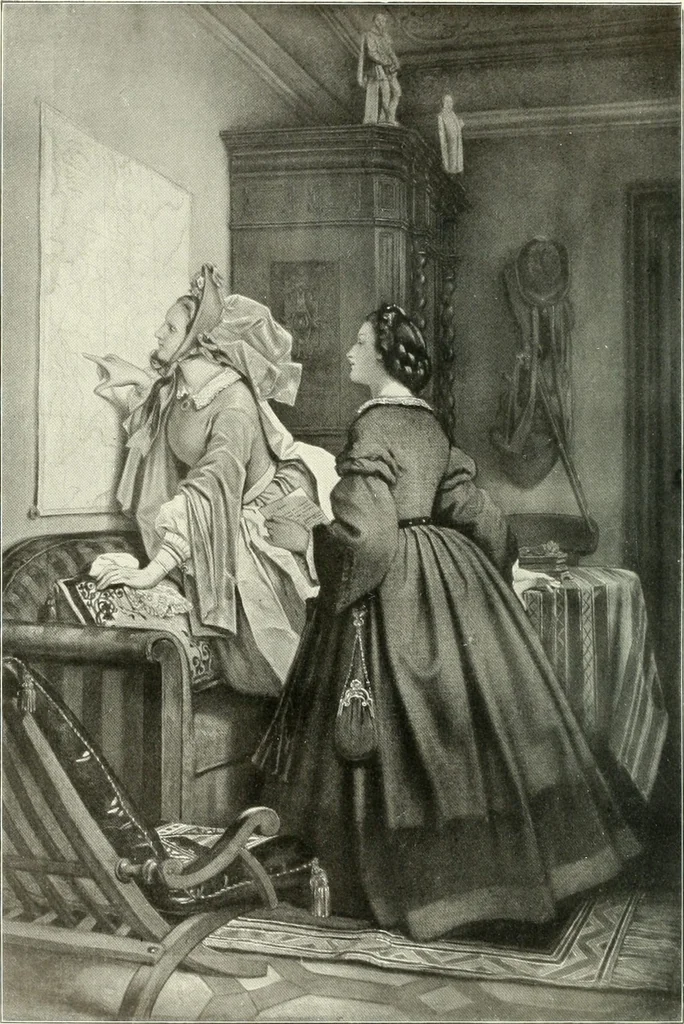 An illustration from Ausstellung deutscher Kunst aus der Zeit von 1775-1875 in der Königlichen Nationalgalerie, Berlin 1906. Herausgegeben vom Vorstand der Deutschen Jahrhundertausstellung. Mit einleitendem Text von Hugo von Tschudi, 1906, leaf 181