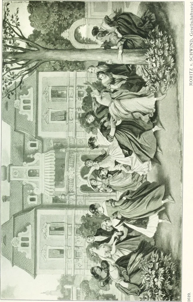 An illustration from Ausstellung deutscher Kunst aus der Zeit von 1775-1875 in der Königlichen Nationalgalerie, Berlin 1906. Herausgegeben vom Vorstand der Deutschen Jahrhundertausstellung. Mit einleitendem Text von Hugo von Tschudi, 1906, leaf 184