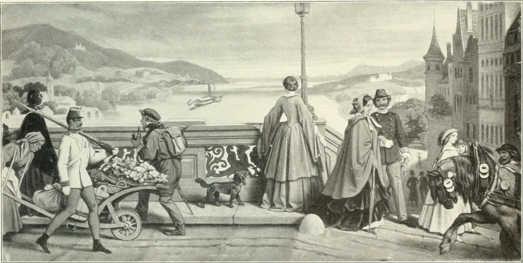 An illustration from Ausstellung deutscher Kunst aus der Zeit von 1775-1875 in der Königlichen Nationalgalerie, Berlin 1906. Herausgegeben vom Vorstand der Deutschen Jahrhundertausstellung. Mit einleitendem Text von Hugo von Tschudi, 1906, leaf 186