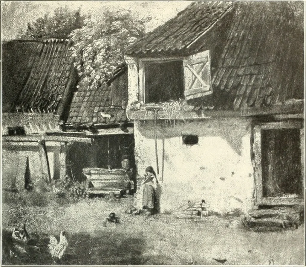 An illustration from Ausstellung deutscher Kunst aus der Zeit von 1775-1875 in der Königlichen Nationalgalerie, Berlin 1906. Herausgegeben vom Vorstand der Deutschen Jahrhundertausstellung. Mit einleitendem Text von Hugo von Tschudi, 1906, leaf 190