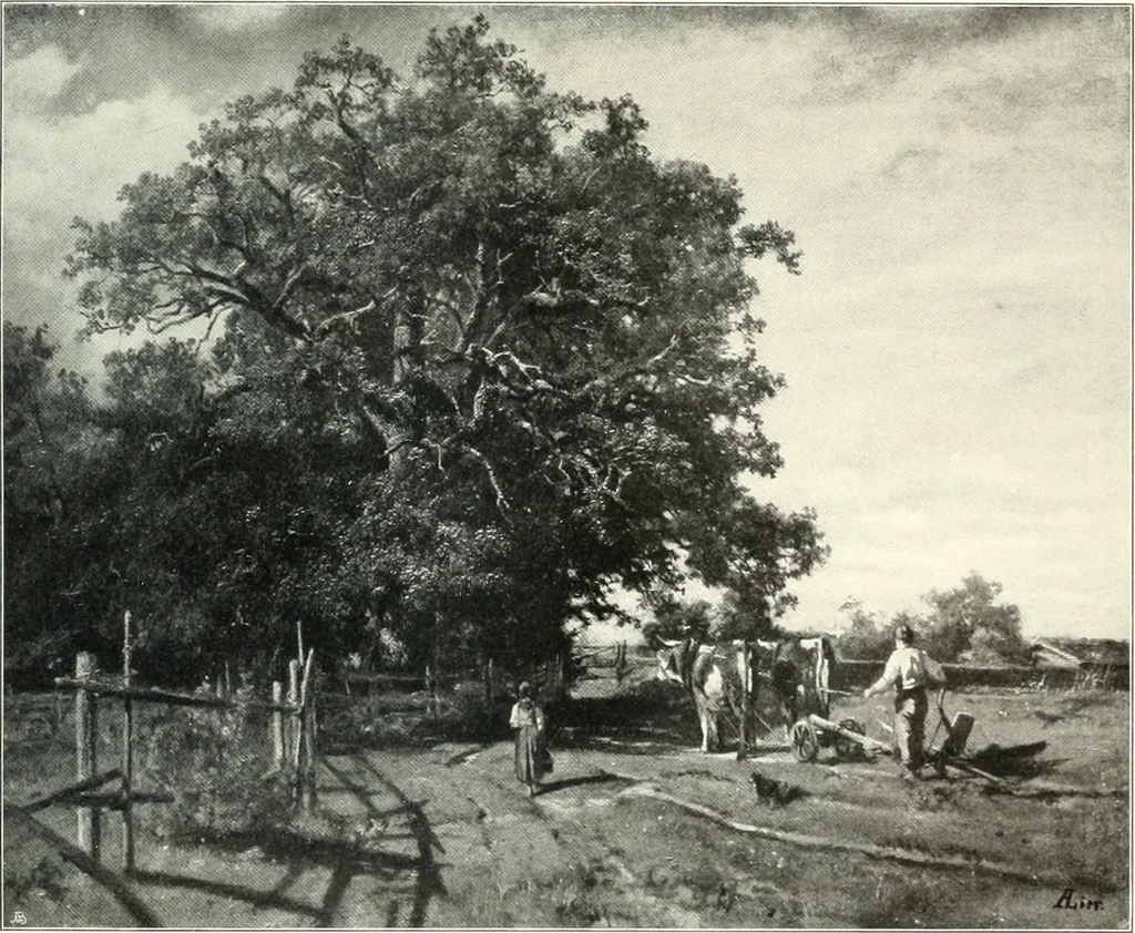 An illustration from Ausstellung deutscher Kunst aus der Zeit von 1775-1875 in der Königlichen Nationalgalerie, Berlin 1906. Herausgegeben vom Vorstand der Deutschen Jahrhundertausstellung. Mit einleitendem Text von Hugo von Tschudi, 1906, leaf 198