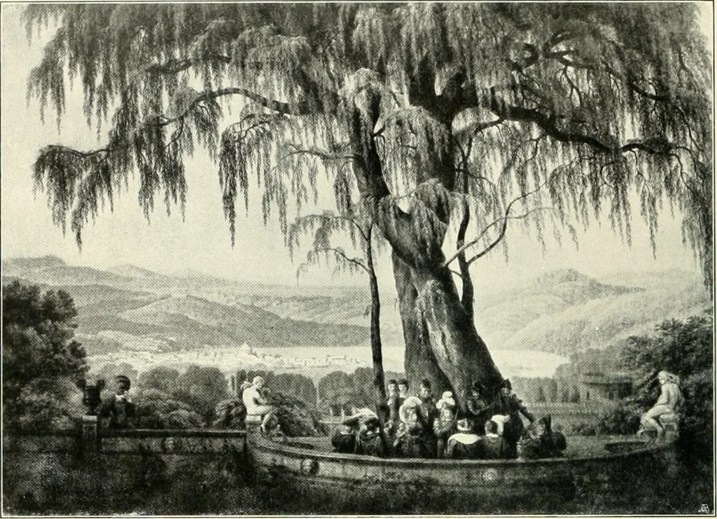An illustration from Ausstellung deutscher Kunst aus der Zeit von 1775-1875 in der Königlichen Nationalgalerie, Berlin 1906. Herausgegeben vom Vorstand der Deutschen Jahrhundertausstellung. Mit einleitendem Text von Hugo von Tschudi, 1906, leaf 207