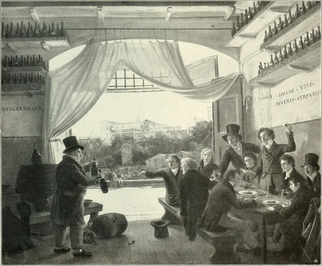 An illustration from Ausstellung deutscher Kunst aus der Zeit von 1775-1875 in der Königlichen Nationalgalerie, Berlin 1906. Herausgegeben vom Vorstand der Deutschen Jahrhundertausstellung. Mit einleitendem Text von Hugo von Tschudi, 1906, leaf 208