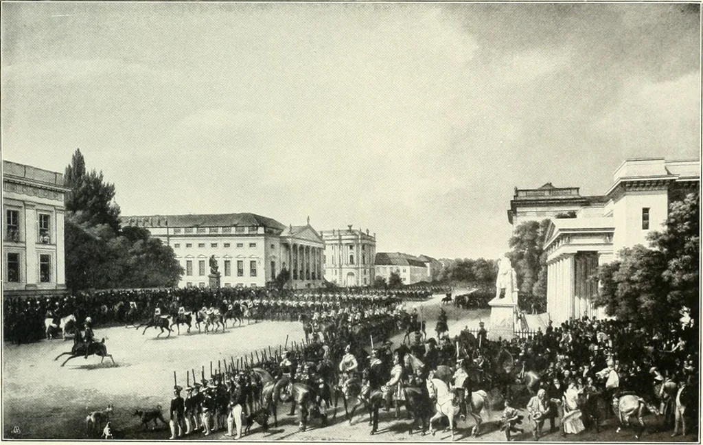 An illustration from Ausstellung deutscher Kunst aus der Zeit von 1775-1875 in der Königlichen Nationalgalerie, Berlin 1906. Herausgegeben vom Vorstand der Deutschen Jahrhundertausstellung. Mit einleitendem Text von Hugo von Tschudi, 1906, leaf 212
