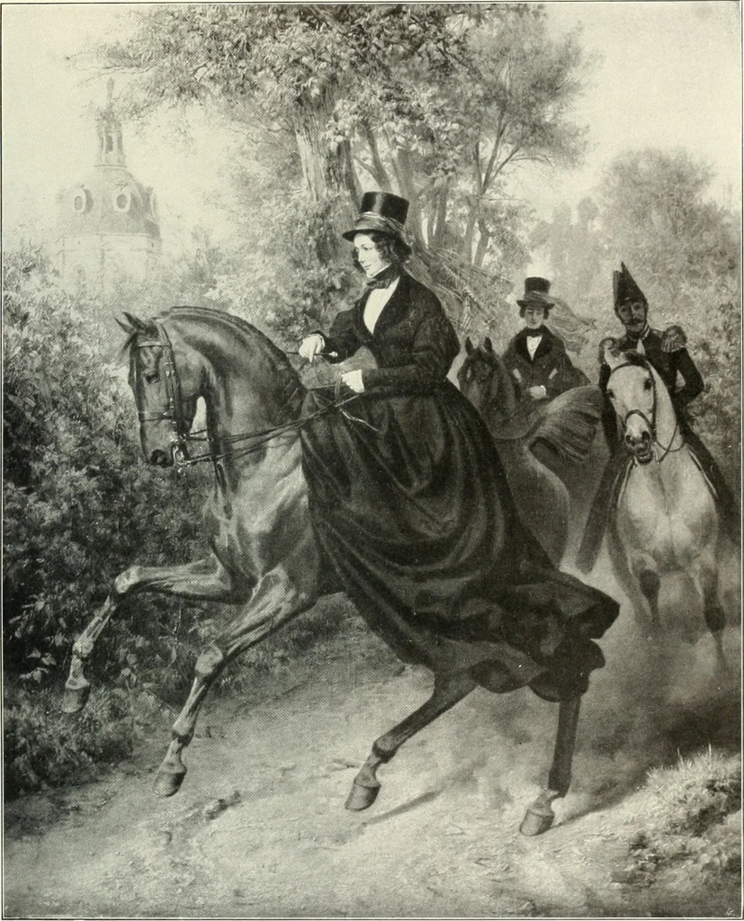 An illustration from Ausstellung deutscher Kunst aus der Zeit von 1775-1875 in der Königlichen Nationalgalerie, Berlin 1906. Herausgegeben vom Vorstand der Deutschen Jahrhundertausstellung. Mit einleitendem Text von Hugo von Tschudi, 1906, leaf 214