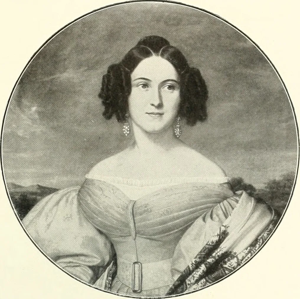 An illustration from Ausstellung deutscher Kunst aus der Zeit von 1775-1875 in der Königlichen Nationalgalerie, Berlin 1906. Herausgegeben vom Vorstand der Deutschen Jahrhundertausstellung. Mit einleitendem Text von Hugo von Tschudi, 1906, leaf 216