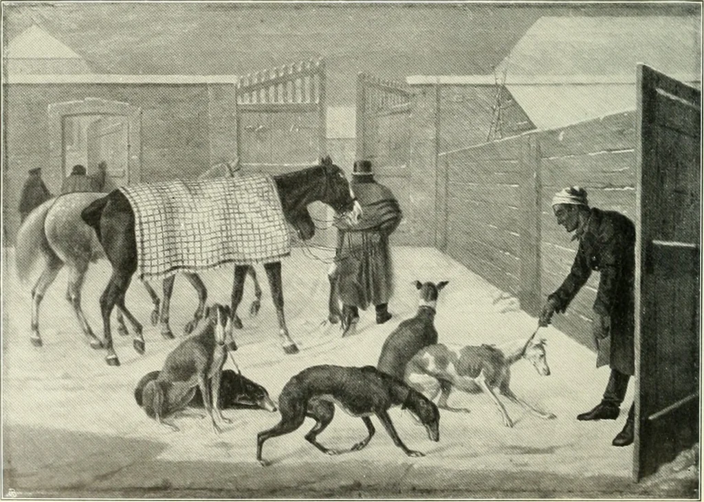 An illustration from Ausstellung deutscher Kunst aus der Zeit von 1775-1875 in der Königlichen Nationalgalerie, Berlin 1906. Herausgegeben vom Vorstand der Deutschen Jahrhundertausstellung. Mit einleitendem Text von Hugo von Tschudi, 1906, leaf 217