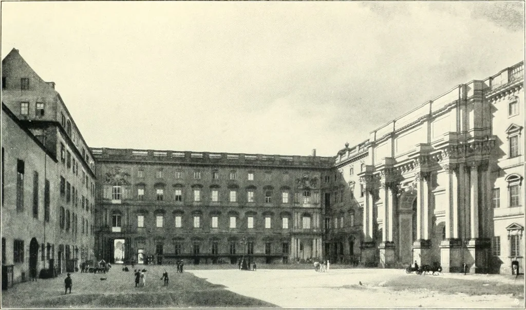 An illustration from Ausstellung deutscher Kunst aus der Zeit von 1775-1875 in der Königlichen Nationalgalerie, Berlin 1906. Herausgegeben vom Vorstand der Deutschen Jahrhundertausstellung. Mit einleitendem Text von Hugo von Tschudi, 1906, leaf 218