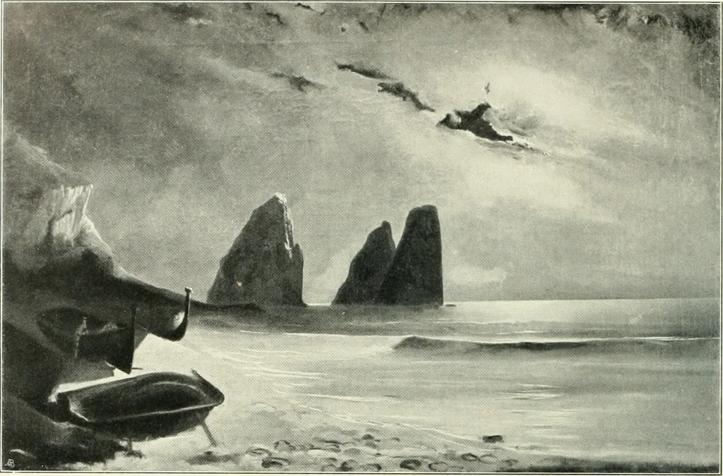 An illustration from Ausstellung deutscher Kunst aus der Zeit von 1775-1875 in der Königlichen Nationalgalerie, Berlin 1906. Herausgegeben vom Vorstand der Deutschen Jahrhundertausstellung. Mit einleitendem Text von Hugo von Tschudi, 1906, leaf 221