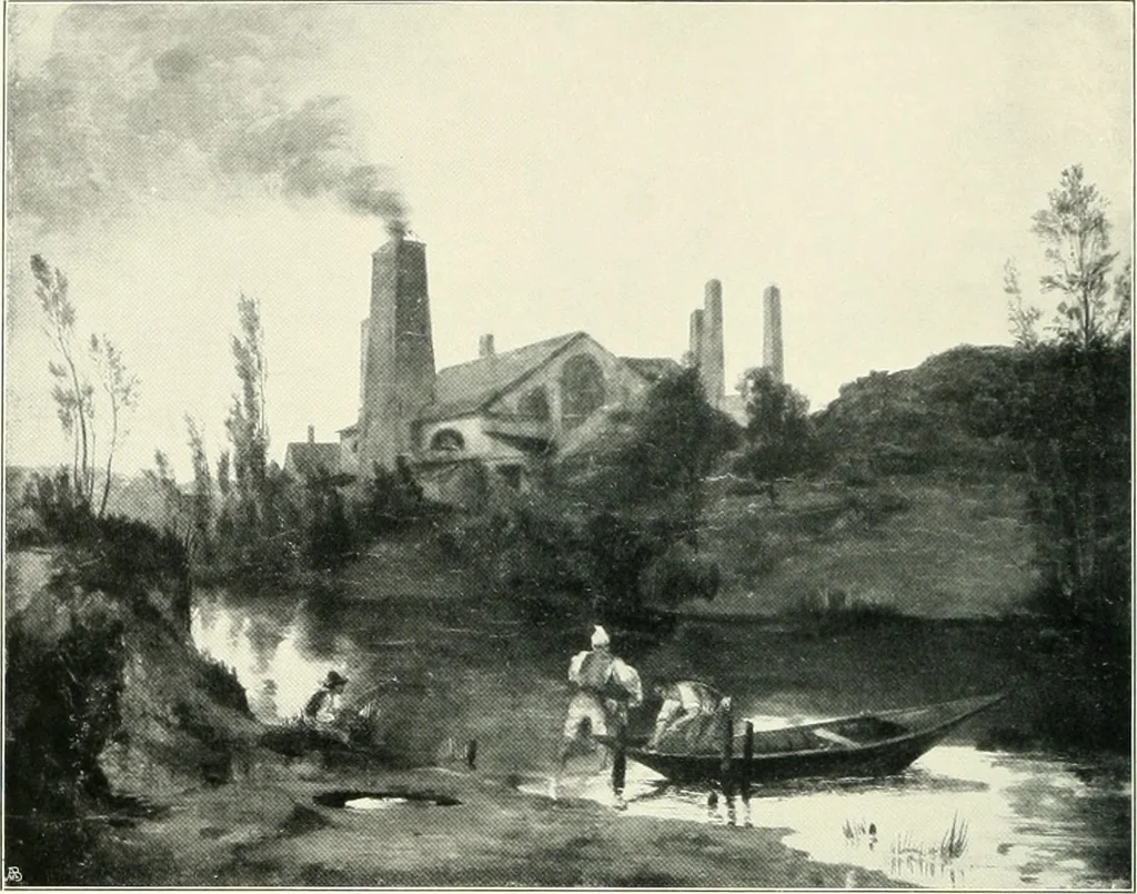 An illustration from Ausstellung deutscher Kunst aus der Zeit von 1775-1875 in der Königlichen Nationalgalerie, Berlin 1906. Herausgegeben vom Vorstand der Deutschen Jahrhundertausstellung. Mit einleitendem Text von Hugo von Tschudi, 1906, leaf 223
