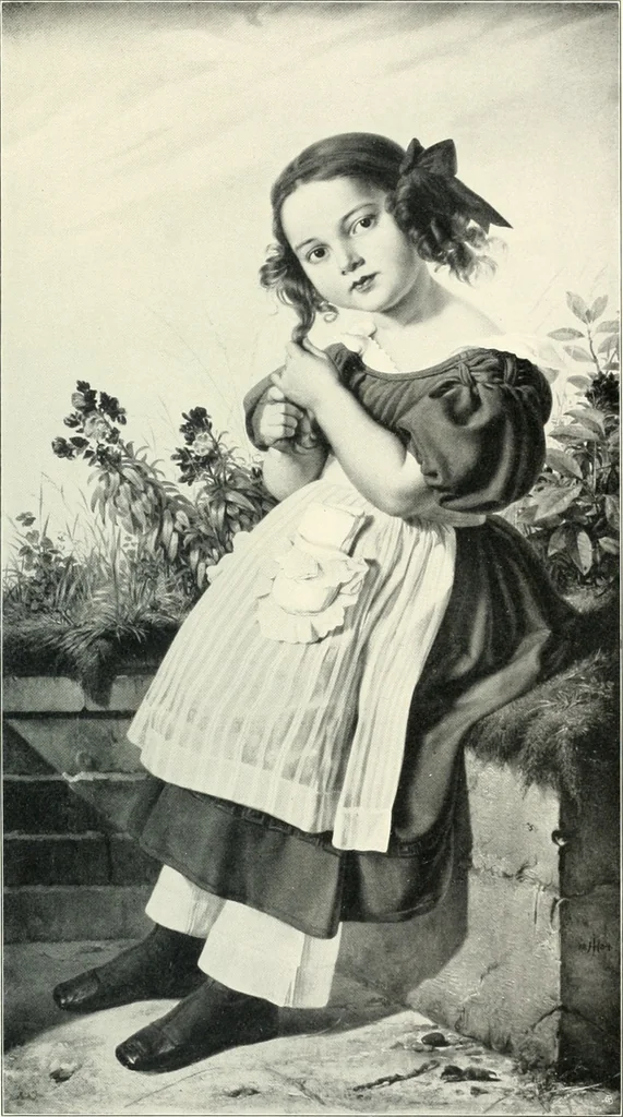 An illustration from Ausstellung deutscher Kunst aus der Zeit von 1775-1875 in der Königlichen Nationalgalerie, Berlin 1906. Herausgegeben vom Vorstand der Deutschen Jahrhundertausstellung. Mit einleitendem Text von Hugo von Tschudi, 1906, leaf 226