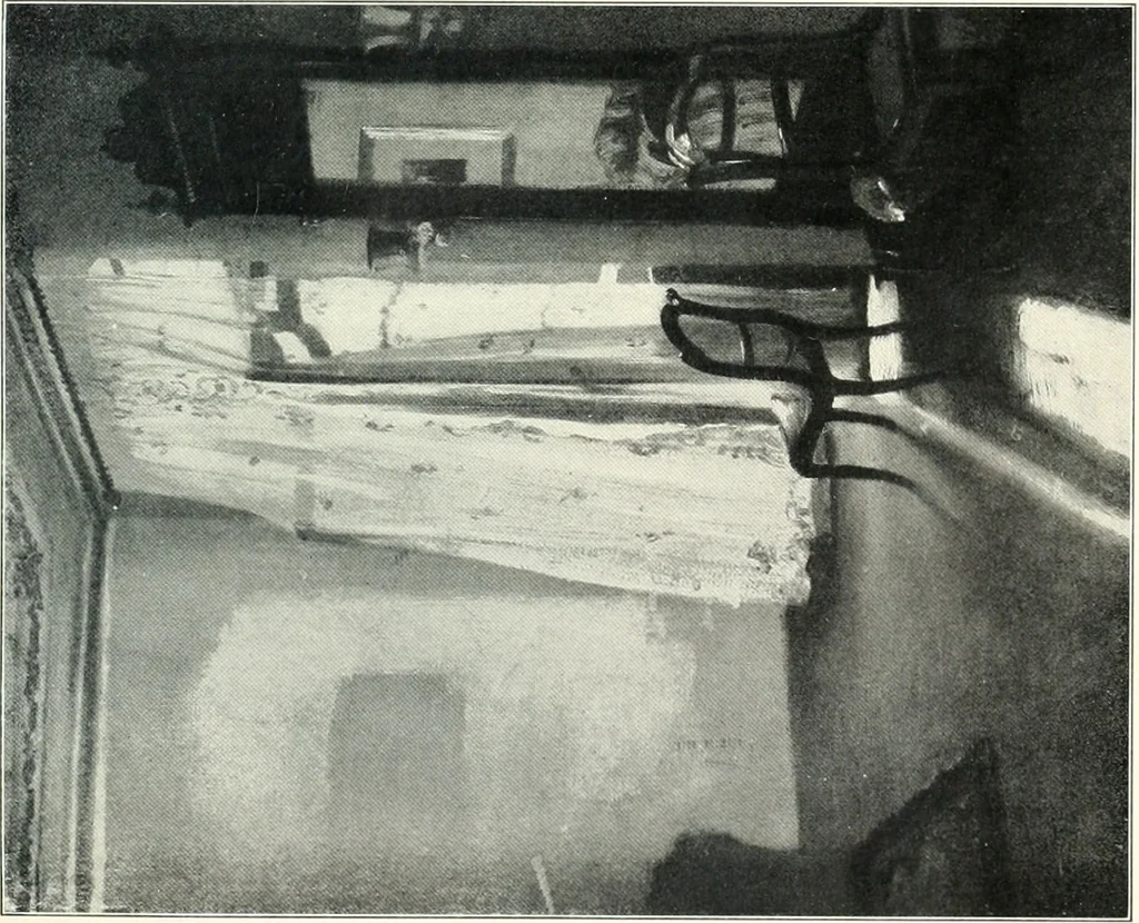 An illustration from Ausstellung deutscher Kunst aus der Zeit von 1775-1875 in der Königlichen Nationalgalerie, Berlin 1906. Herausgegeben vom Vorstand der Deutschen Jahrhundertausstellung. Mit einleitendem Text von Hugo von Tschudi, 1906, leaf 230