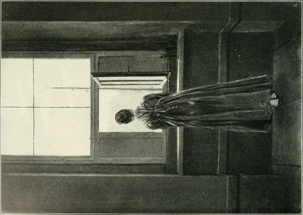 An illustration from Ausstellung deutscher Kunst aus der Zeit von 1775-1875 in der Königlichen Nationalgalerie, Berlin 1906. Herausgegeben vom Vorstand der Deutschen Jahrhundertausstellung. Mit einleitendem Text von Hugo von Tschudi, 1906, leaf 247