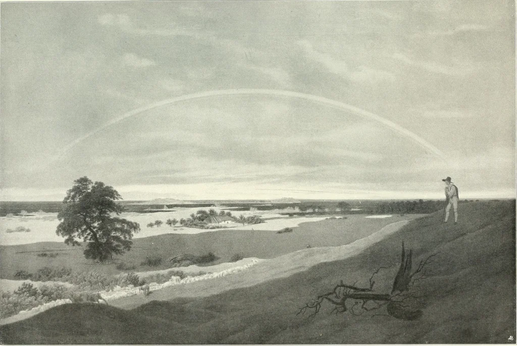 An illustration from Ausstellung deutscher Kunst aus der Zeit von 1775-1875 in der Königlichen Nationalgalerie, Berlin 1906. Herausgegeben vom Vorstand der Deutschen Jahrhundertausstellung. Mit einleitendem Text von Hugo von Tschudi, 1906, leaf 252
