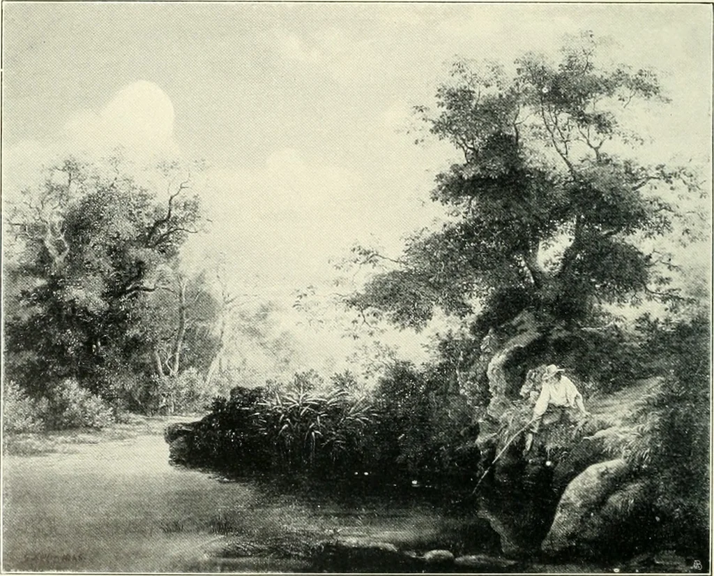 An illustration from Ausstellung deutscher Kunst aus der Zeit von 1775-1875 in der Königlichen Nationalgalerie, Berlin 1906. Herausgegeben vom Vorstand der Deutschen Jahrhundertausstellung. Mit einleitendem Text von Hugo von Tschudi, 1906, leaf 261