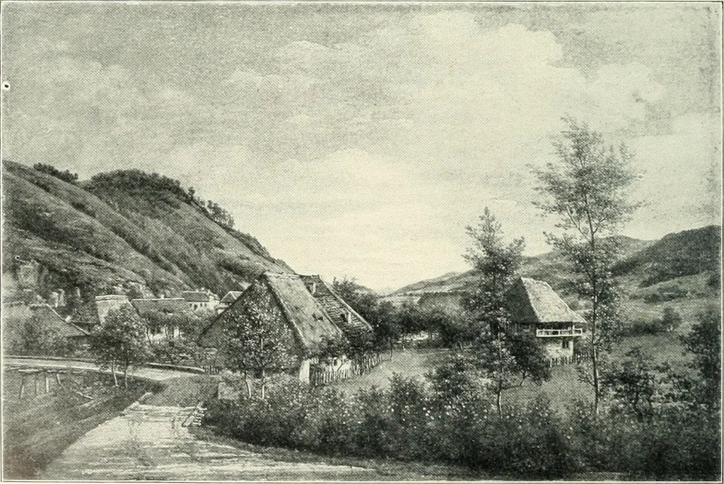 An illustration from Ausstellung deutscher Kunst aus der Zeit von 1775-1875 in der Königlichen Nationalgalerie, Berlin 1906. Herausgegeben vom Vorstand der Deutschen Jahrhundertausstellung. Mit einleitendem Text von Hugo von Tschudi, 1906, leaf 265
