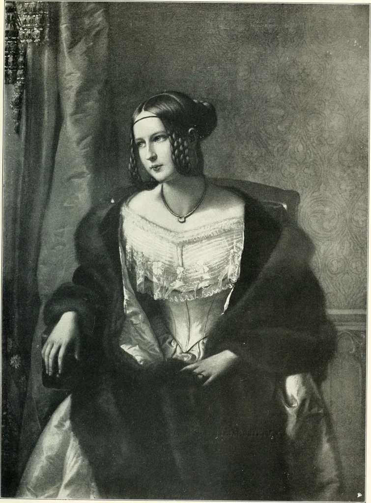 An illustration from Ausstellung deutscher Kunst aus der Zeit von 1775-1875 in der Königlichen Nationalgalerie, Berlin 1906. Herausgegeben vom Vorstand der Deutschen Jahrhundertausstellung. Mit einleitendem Text von Hugo von Tschudi, 1906, leaf 268
