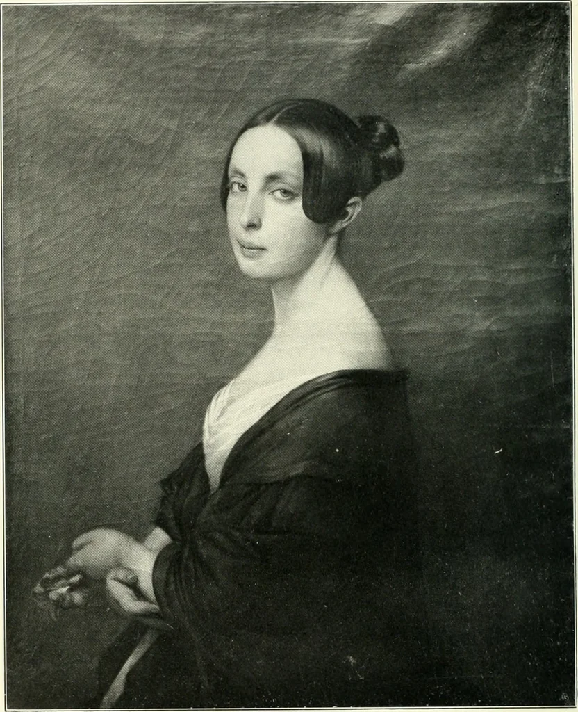 An illustration from Ausstellung deutscher Kunst aus der Zeit von 1775-1875 in der Königlichen Nationalgalerie, Berlin 1906. Herausgegeben vom Vorstand der Deutschen Jahrhundertausstellung. Mit einleitendem Text von Hugo von Tschudi, 1906, leaf 269