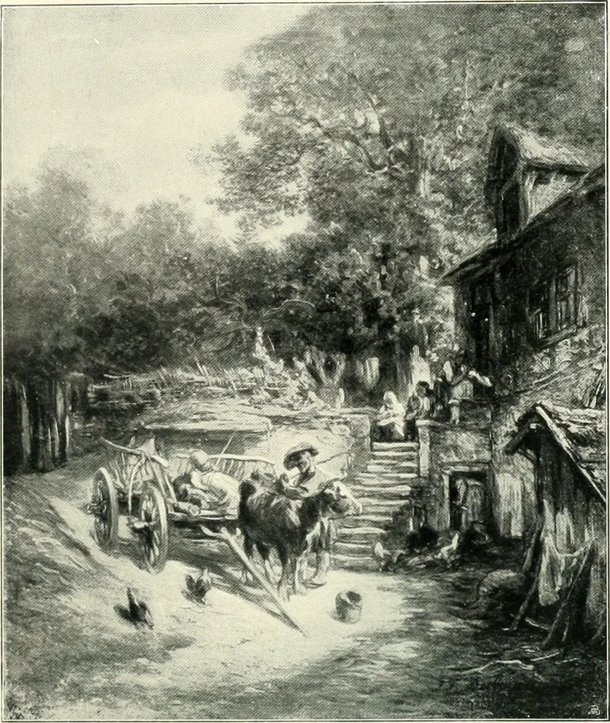 An illustration from Ausstellung deutscher Kunst aus der Zeit von 1775-1875 in der Königlichen Nationalgalerie, Berlin 1906. Herausgegeben vom Vorstand der Deutschen Jahrhundertausstellung. Mit einleitendem Text von Hugo von Tschudi, 1906, leaf 273